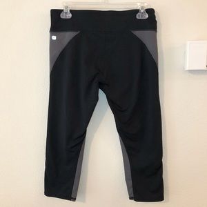 Fabletics Workout Capri Pants Striped